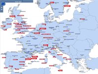 Lotniska z kt�rych lata Ryanair